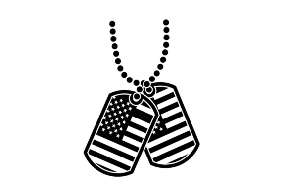 American Flag Dog Tags Necklace Pendant Review