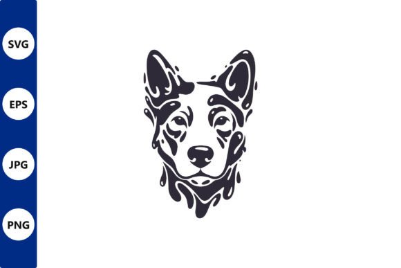 Dog Head Vector Line Art Review