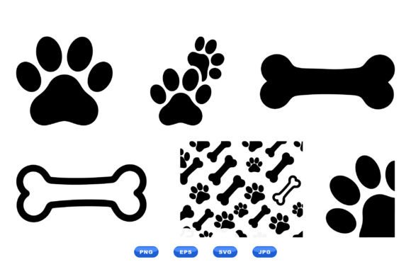 Dog Paw Clipart Collection Review