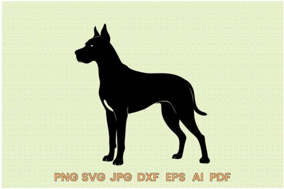 Dog Silhouette Illustration Review