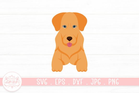 Golden Retriever Dog Clipart Review for Embroidery Projects