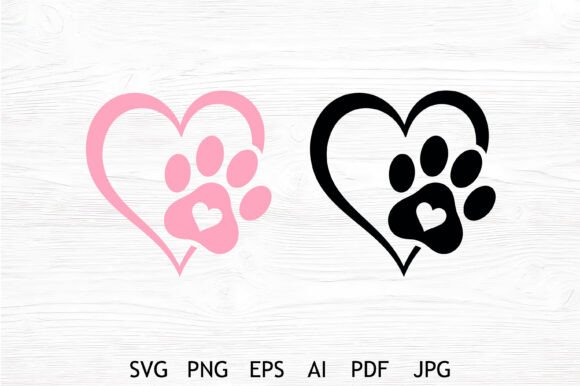 Heart Paw Love SVG Bundle Review