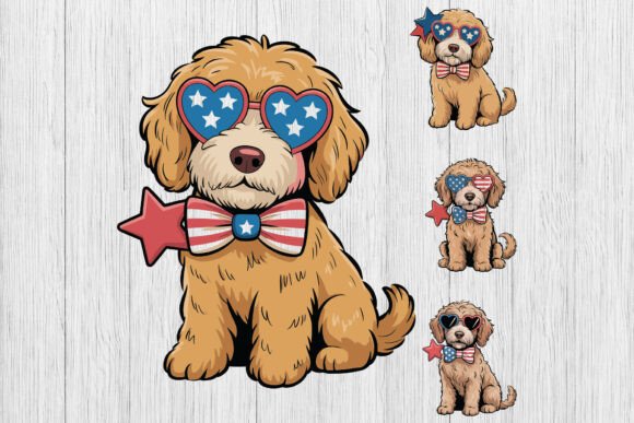 Patriotic Goldendoodle Dog Bundle Review