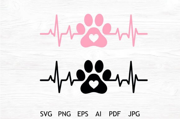 Paw Heartbeat Pet SVG Bundle Review